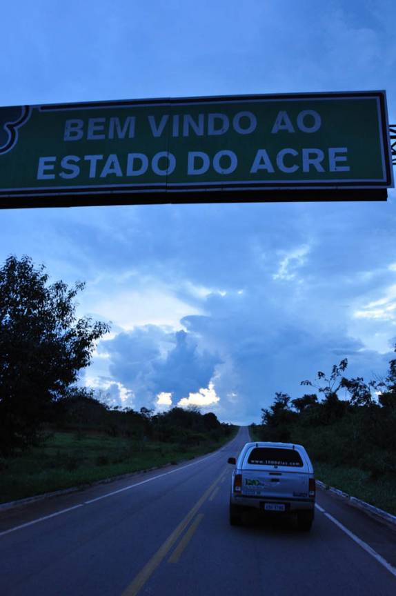 Entrando no estado do Acre